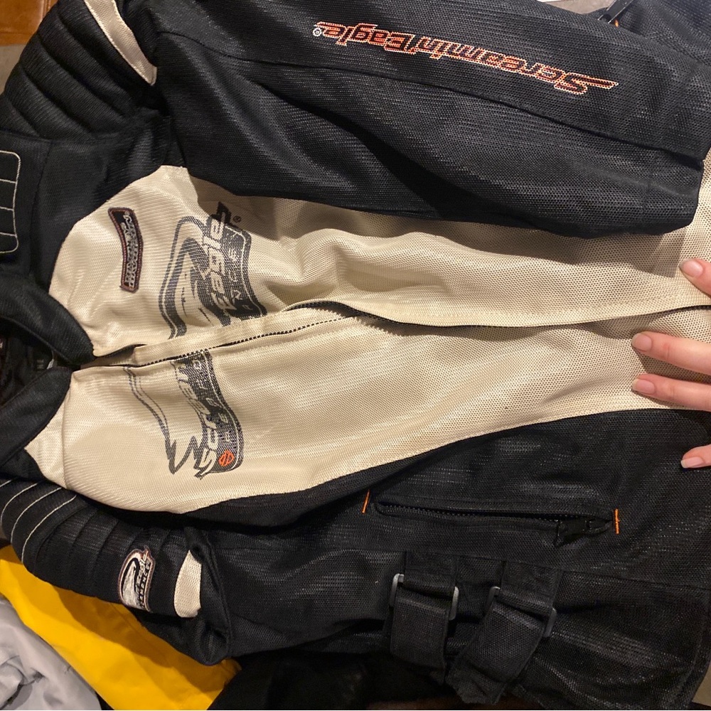 Ladies or unisex Screamin eagle Harley Davidson jacket size extra-large